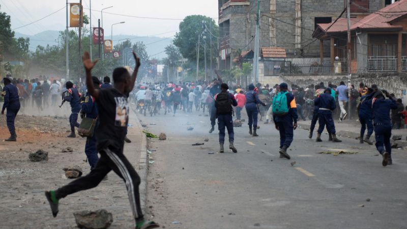At least five dead as anti-United Nations protests rock Democratic Republic of Congo | CNN