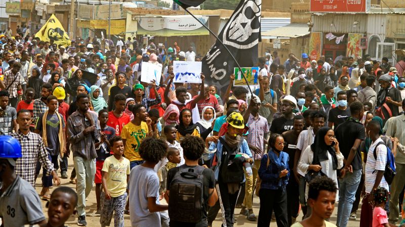 Thousands in Sudan call for end to military rule, protest exploitation of gold resources after CNN investigation | CNN