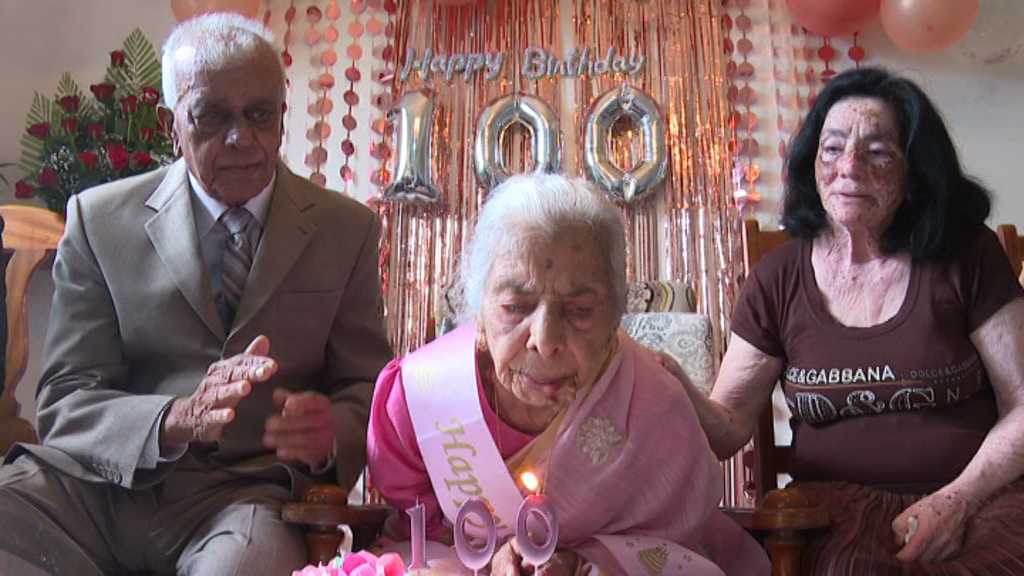 [VIDÉO] Bheemah Coosnah fête ses 100 ans