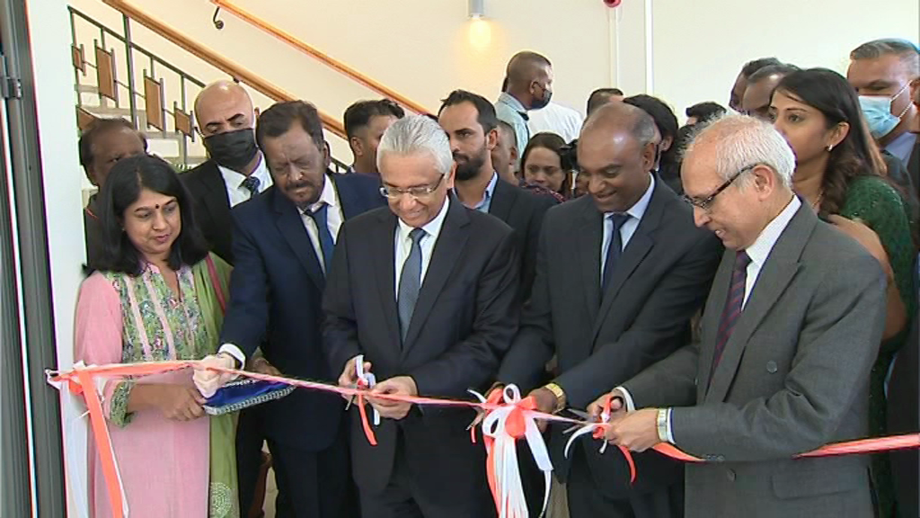 [VIDÉO] Pravind Jugnauth a inauguré le nouveau Centre municipal Dr Idrice Goumany