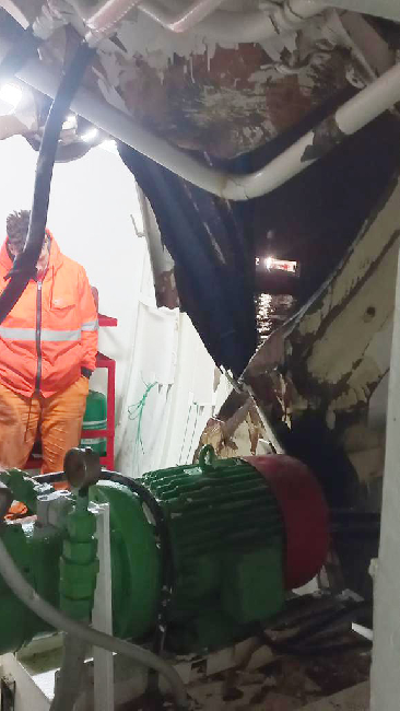 Narrow escape for fishermen as vessels collide in fog - The Namibian