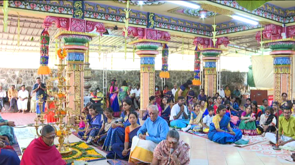 [VIDÉO] La communauté tamoule observe actuellement un mois de jeûne à l’occasion de Govinden.