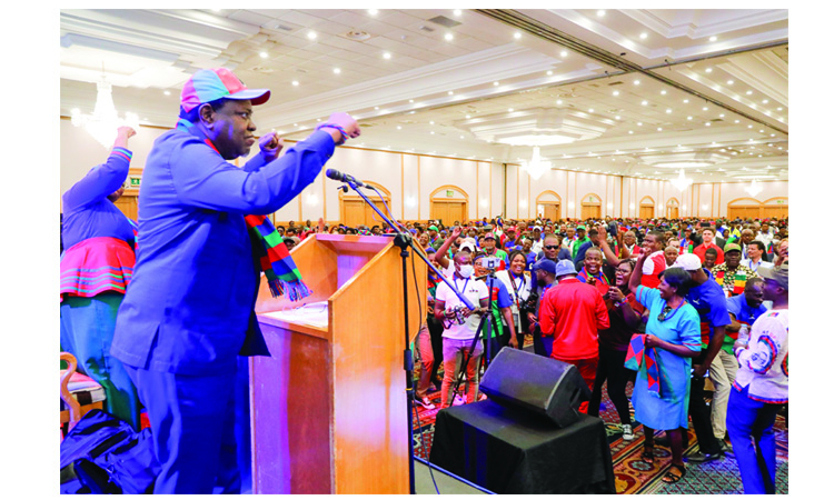 Chaos and rigging claims rock congress - The Namibian
