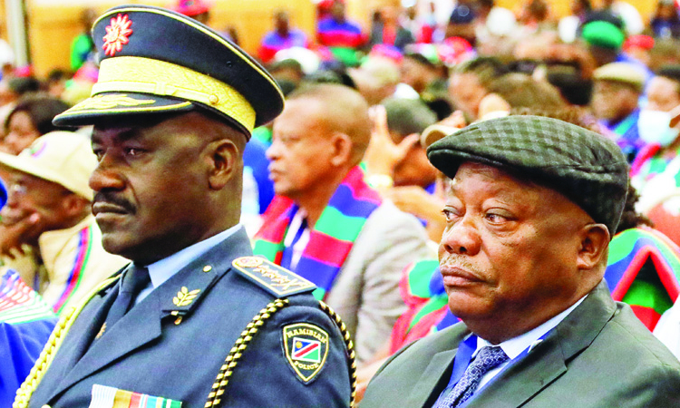 Police chief defends attending Swapo congress - The Namibian