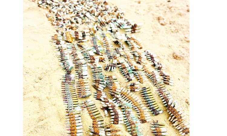 Unexploded ammunition discovered at Walvis shooting range - The Namibian