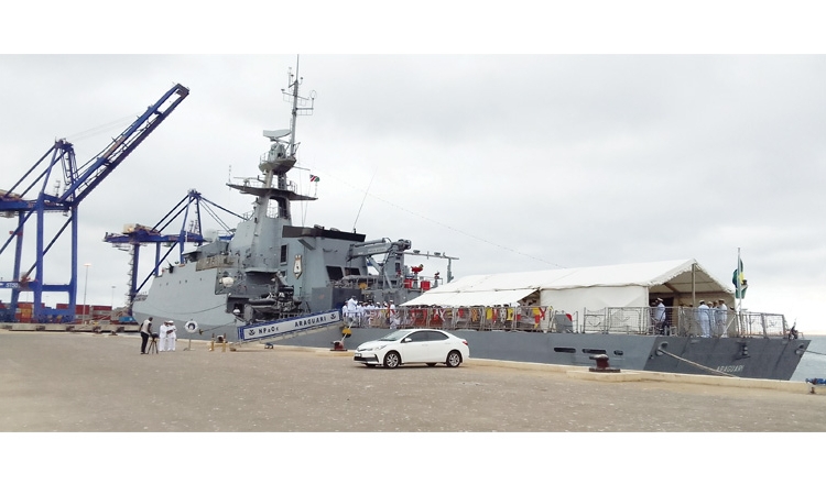 Brazilian navy vessel visits Walvis - The Namibian