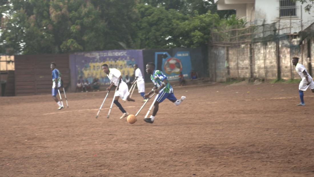 'Ambassadors of peace': Amputee football association brings together Sierra Leone's civil war survivors