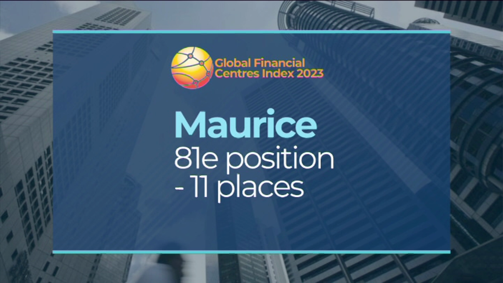 [VIDÉO] Service financier : Maurice se hisse à la 81e position du classement dans le GFCI