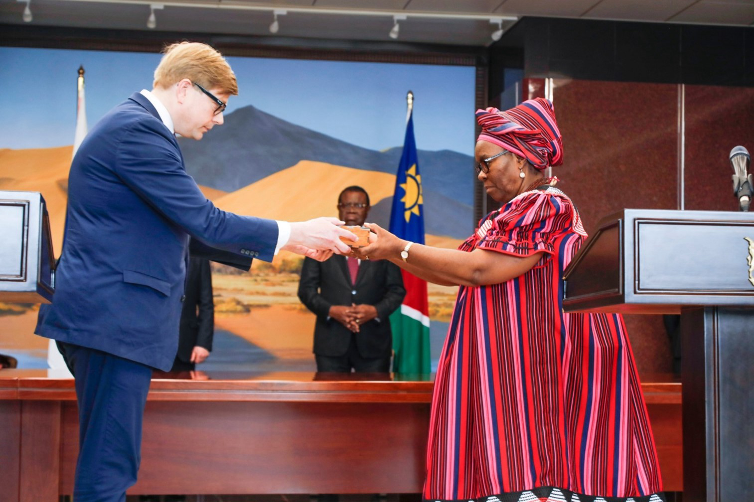 Finland Returns Historical Sacred Stones to Namibia | The African Exponent.