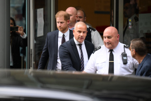 Prince Harry laments 'press invasion' in historic court appearance