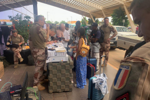 First evacuation flight from coup-hit Niger lands in France