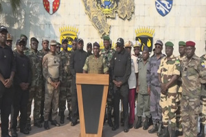Gabon coup leaders make general transitional president