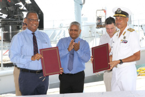Seychelles Defence Forces open Coast Guard base on Praslin Island 