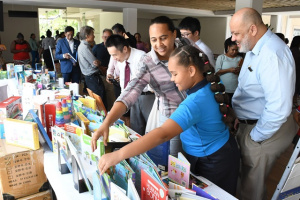Over 2000 books donated to Seychelles National Library ahead of December re-opening