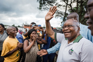South Africa poll battle heats up as ANC suspends Zuma