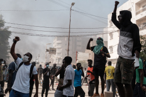 Senegal bans protest as US urges president to hold election