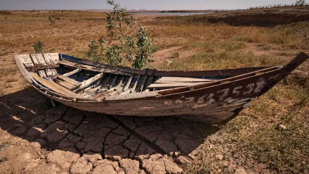 Morocco's Al Massira Reservoir Shrinks Drastically Amid Prolonged Drought